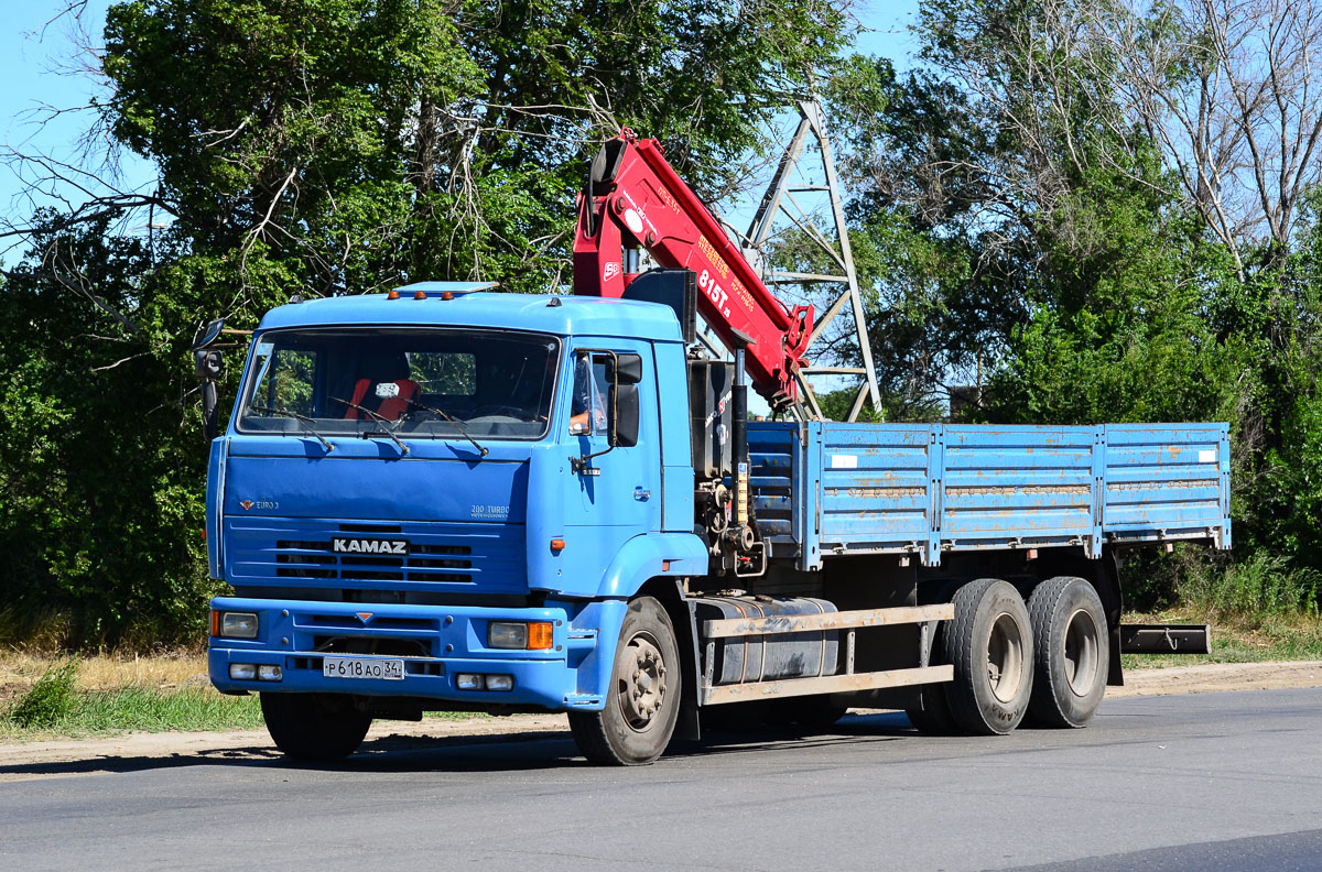 Волгоградская область, № Р 618 АО 34 — КамАЗ-65117-62