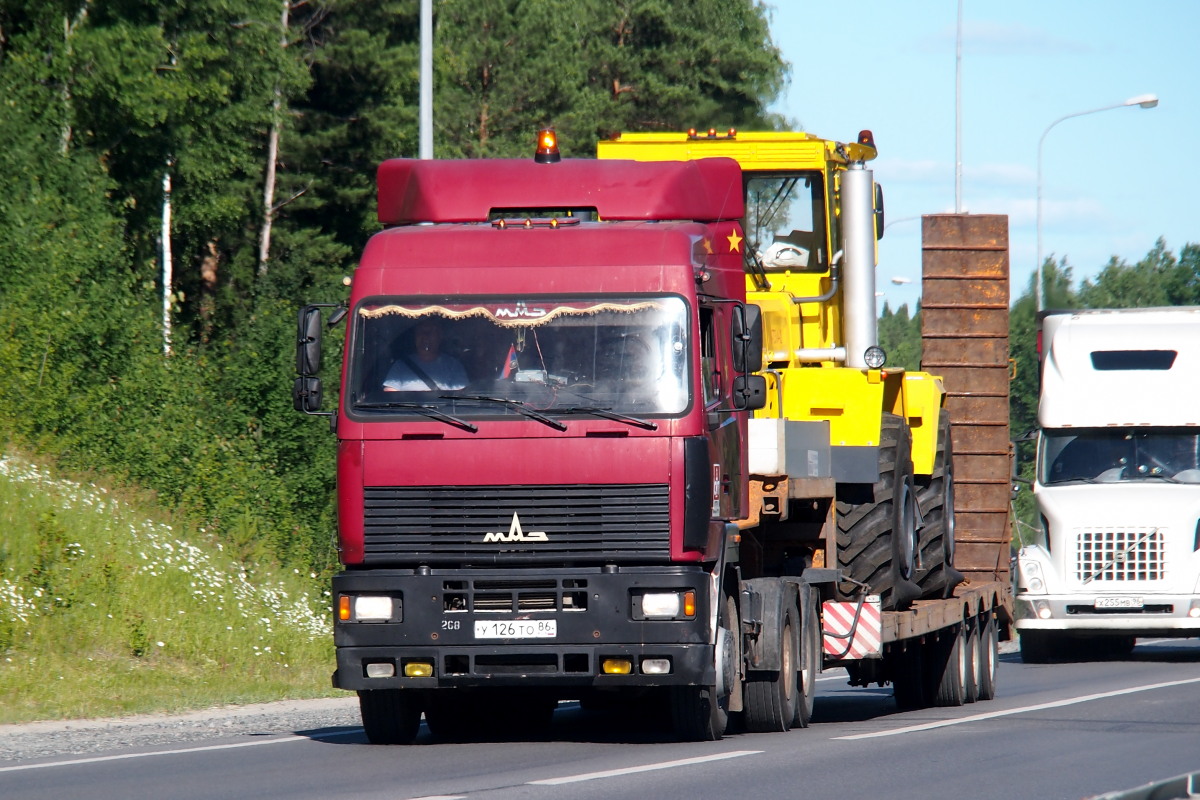 Ханты-Мансийский автоном.округ, № У 126 ТО 86 — МАЗ-643008