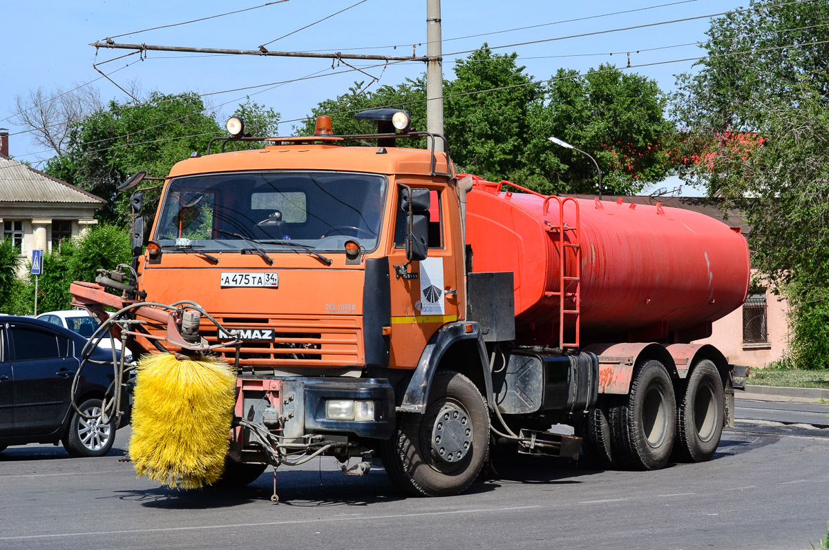 Волгоградская область, № А 475 ТА 34 — КамАЗ-65115-62