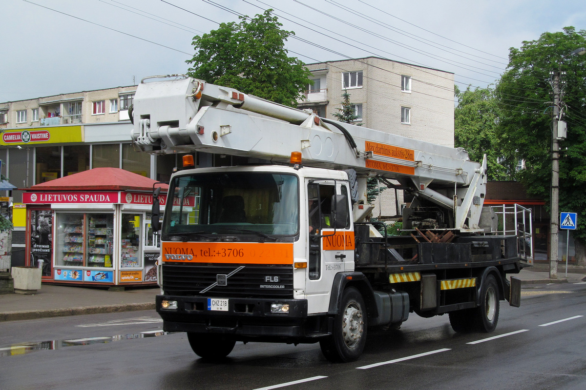 Литва, № CHZ 218 — Volvo FL6