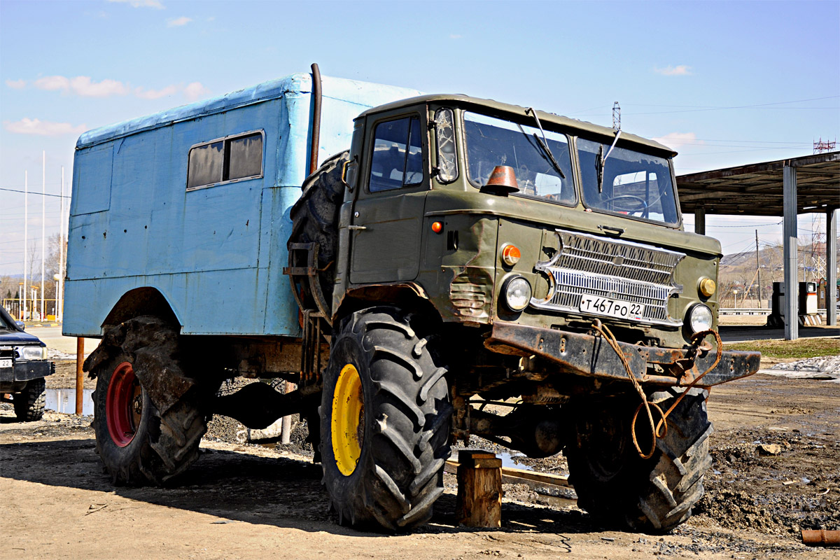 Алтайский край, № Т 467 РО 22 — ГАЗ-66 (общая модель)