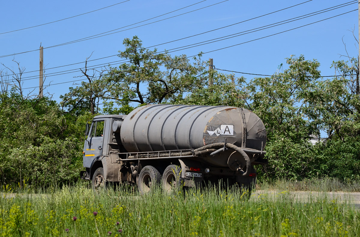 Волгоградская область, № Р 382 ОА 34 — КамАЗ-55111 [551110]