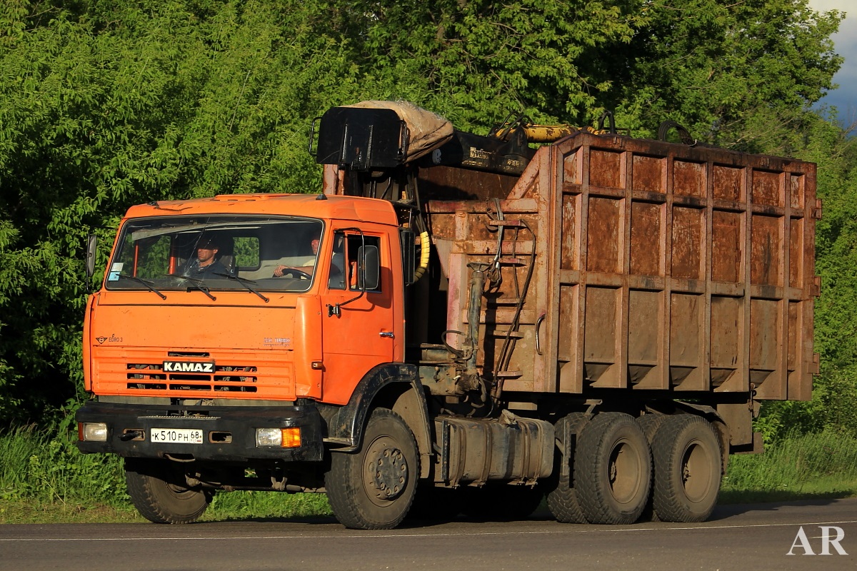 Тамбовская область, № К 510 РН 68 — КамАЗ-65115 (общая модель)