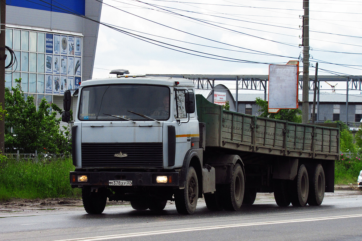 Ивановская область, № М 378 ХУ 37 — МАЗ-54323