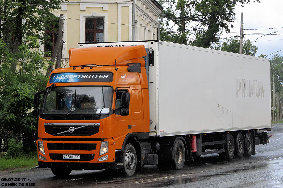 Московская область, № А 958 НР 750 — Volvo ('2010) FM.370 [X9P]