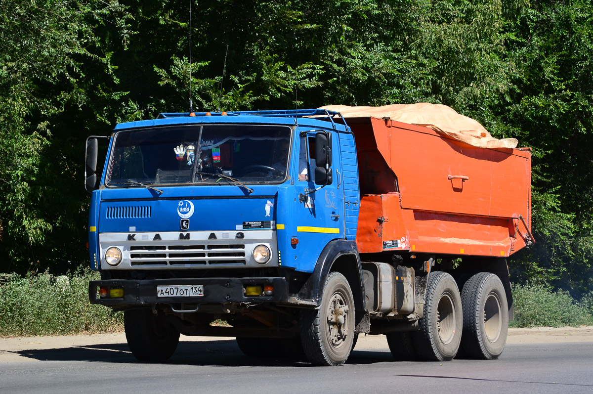 Волгоградская область, № А 407 ОТ 134 — КамАЗ-5511