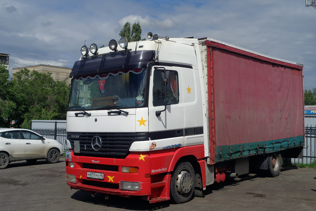 Саратовская область, № М 831 РО 46 — Mercedes-Benz Actros ('1997) 1840