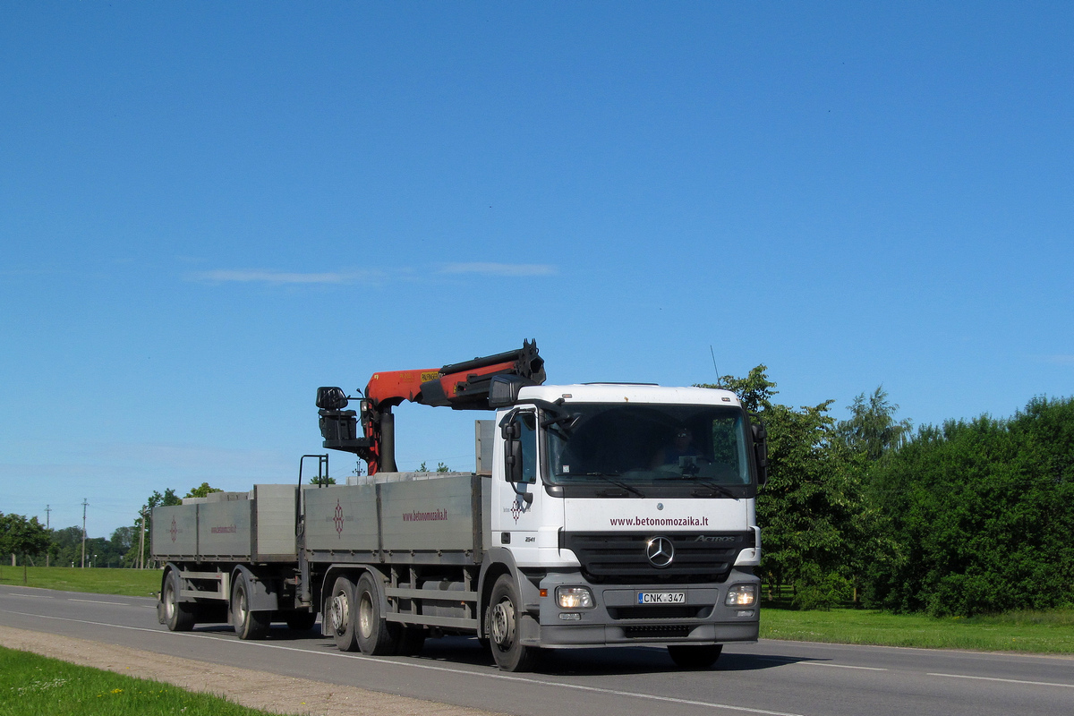 Литва, № CNK 347 — Mercedes-Benz Actros ('2003) 2541