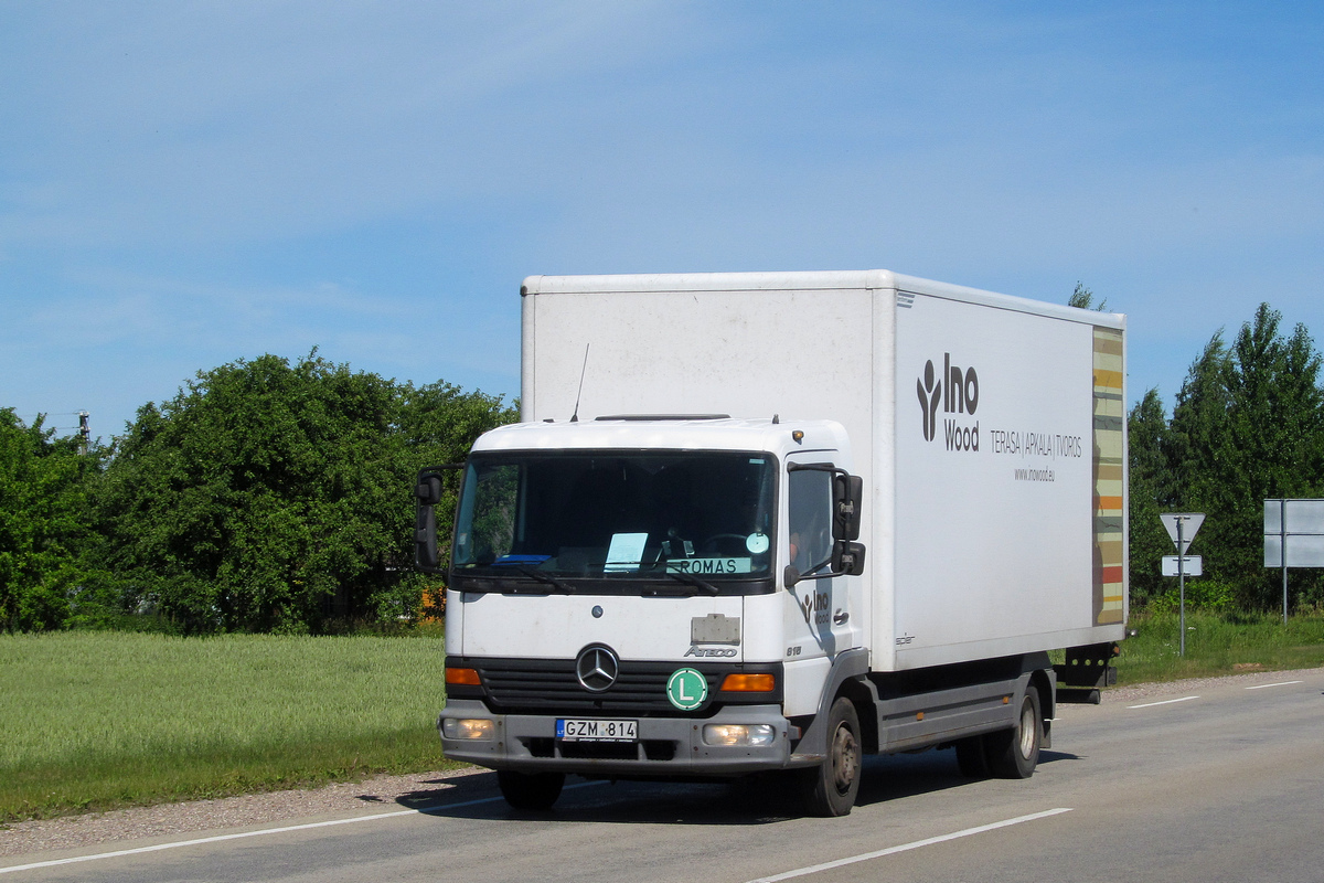 Литва, № GZM 814 — Mercedes-Benz Atego 815