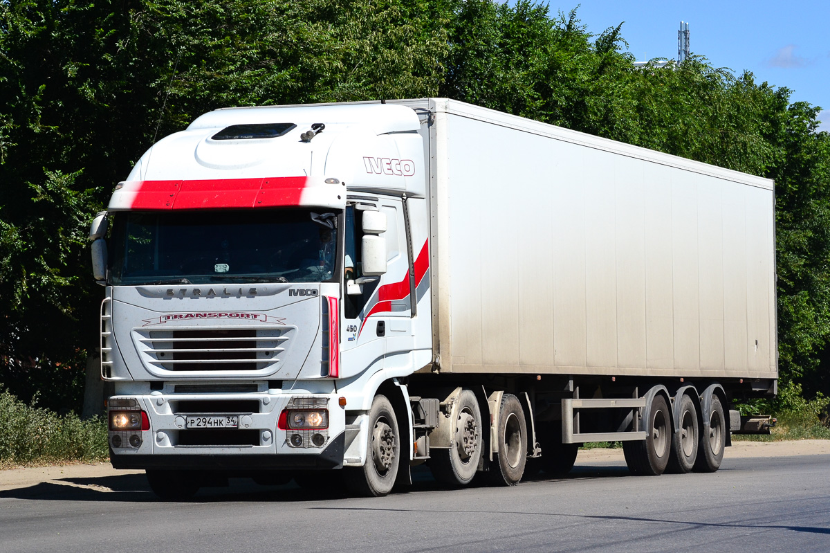 Волгоградская область, № Р 294 НК 34 — IVECO Stralis ('2002) 450