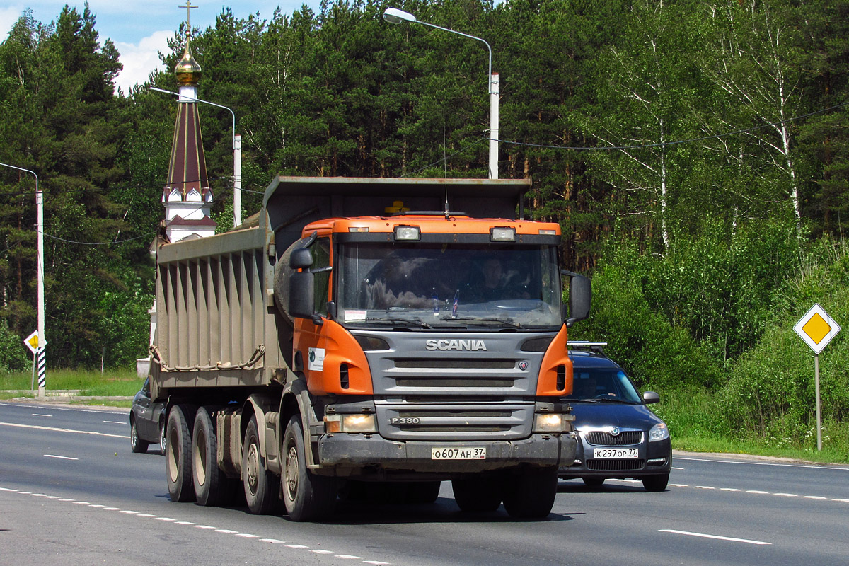 Ивановская область, № О 607 АН 37 — Scania ('2004) P380