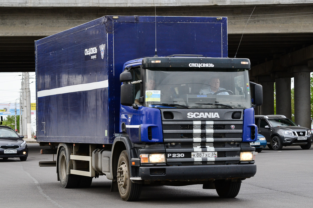 Волгоградская область, № К 887 ХС 34 — Scania ('1996, общая модель)