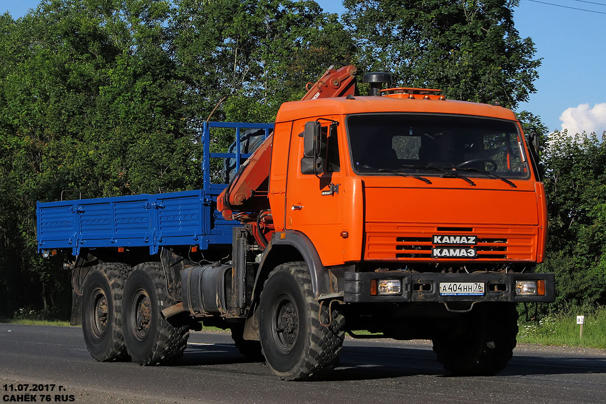 Ярославская область, № А 404 НН 76 — КамАЗ-43118-13 [43118N]