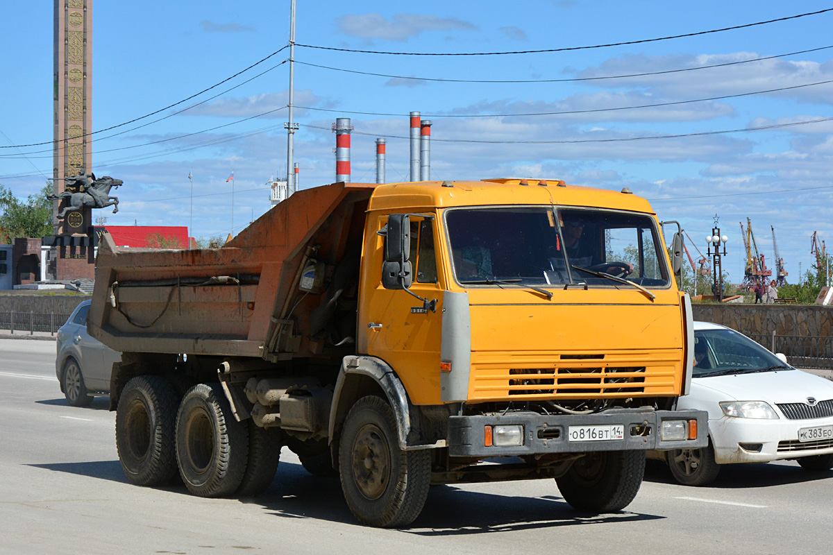 Саха (Якутия), № О 816 ВТ 14 — КамАЗ-55111-01 [55111A]