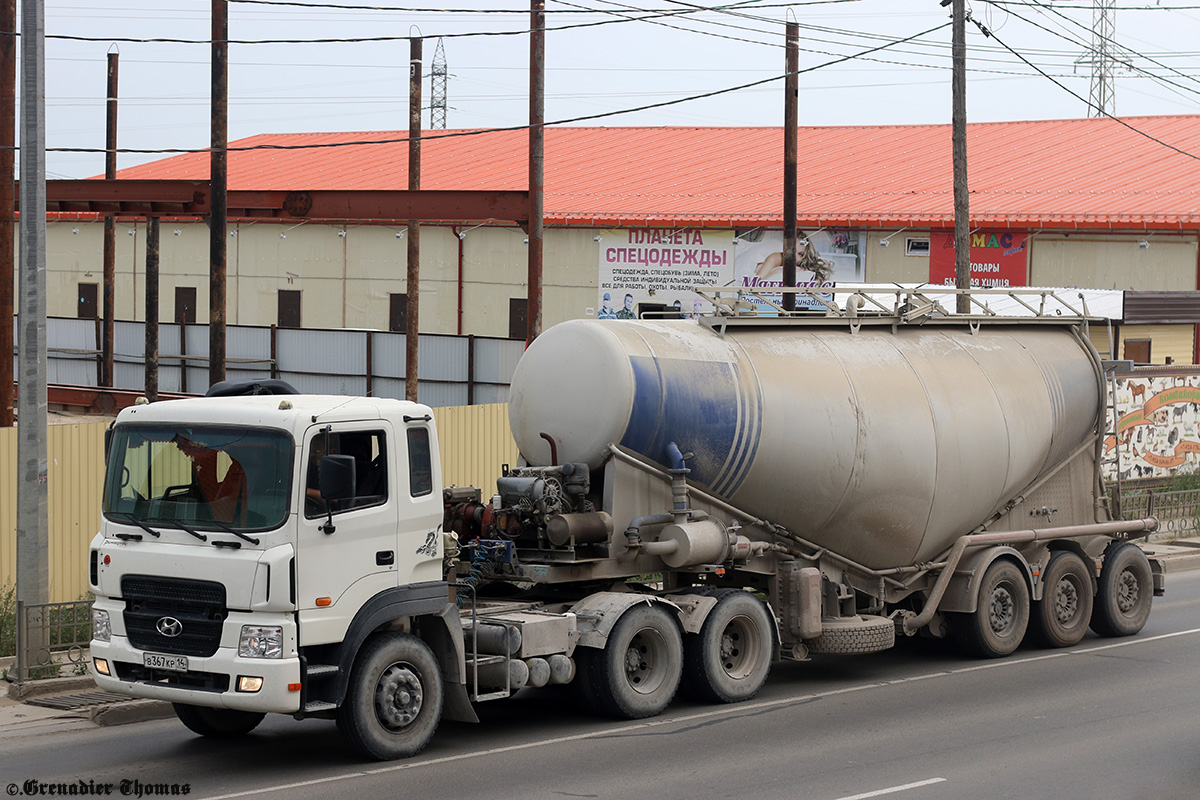 Саха (Якутия), № В 367 КР 14 — Hyundai Power Truck HD700