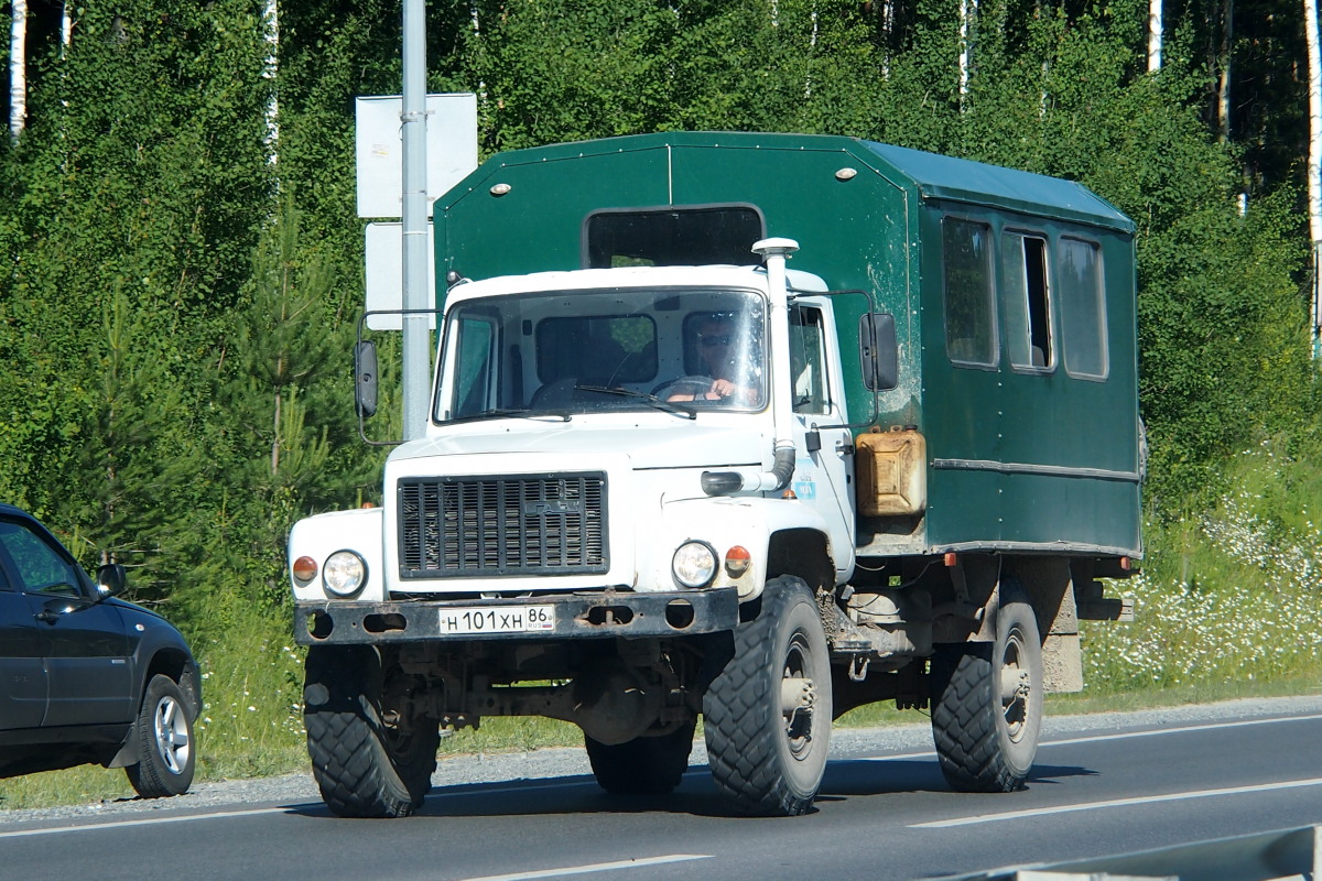 Ханты-Мансийский автоном.округ, № Н 101 ХН 86 — ГАЗ-33081 «Садко»