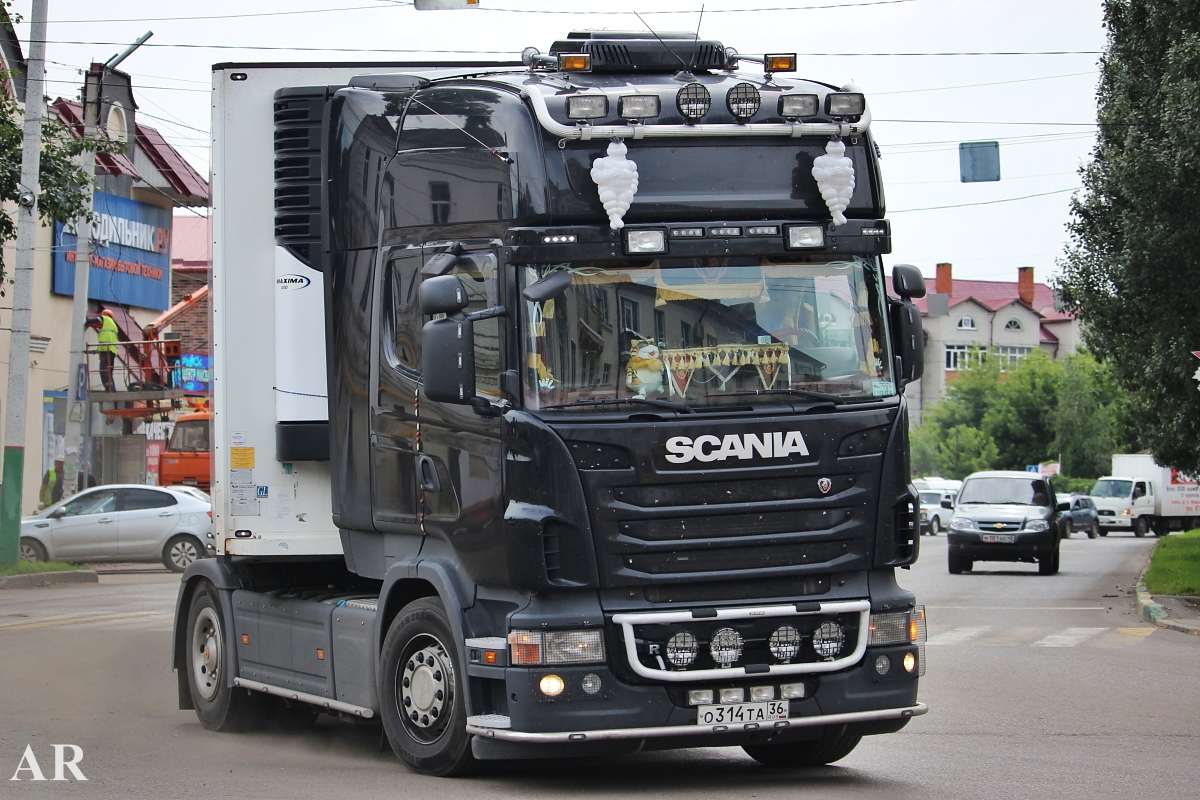 Воронежская область, № О 314 ТА 36 — Scania ('2009) R500