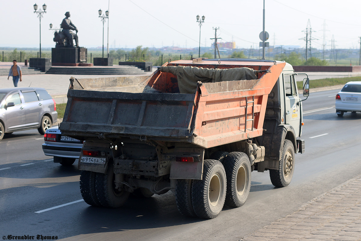 Саха (Якутия), № В 914 ВА 14 — КамАЗ-55111-02 [55111C]