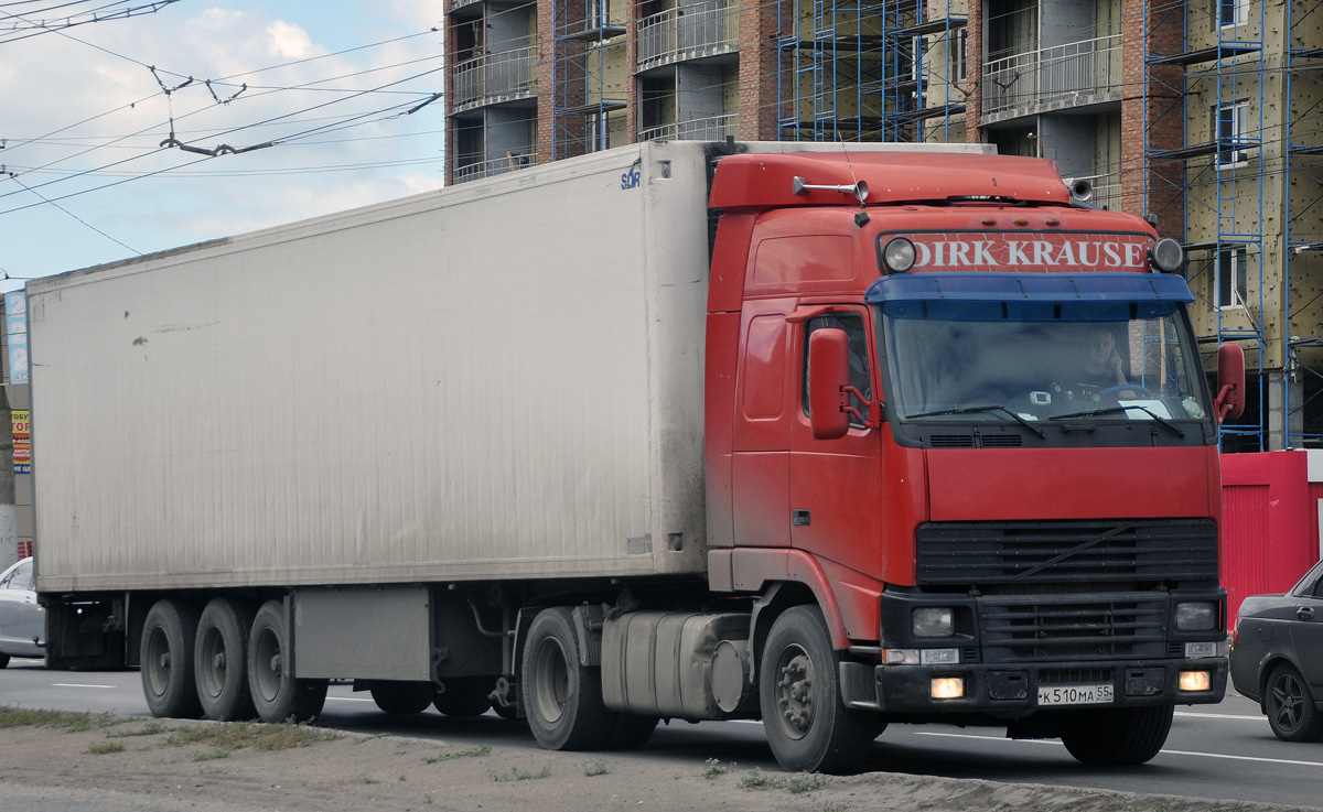 Омская область, № К 510 МА 55 — Volvo ('1993) FH-Series