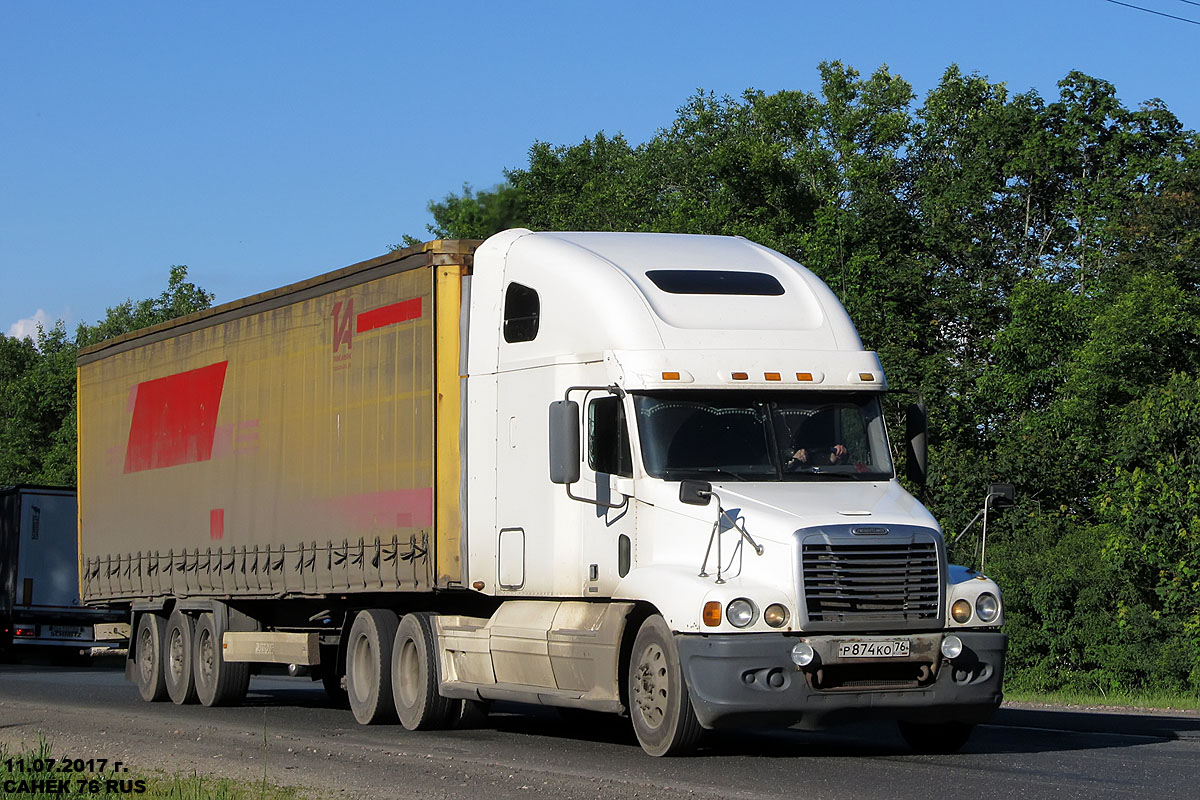 Ярославская область, № Р 874 КО 76 — Freightliner Century Class