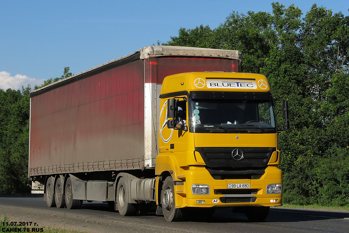 Азербайджан, № 99-LA-880 — Mercedes-Benz Axor (общ.м)