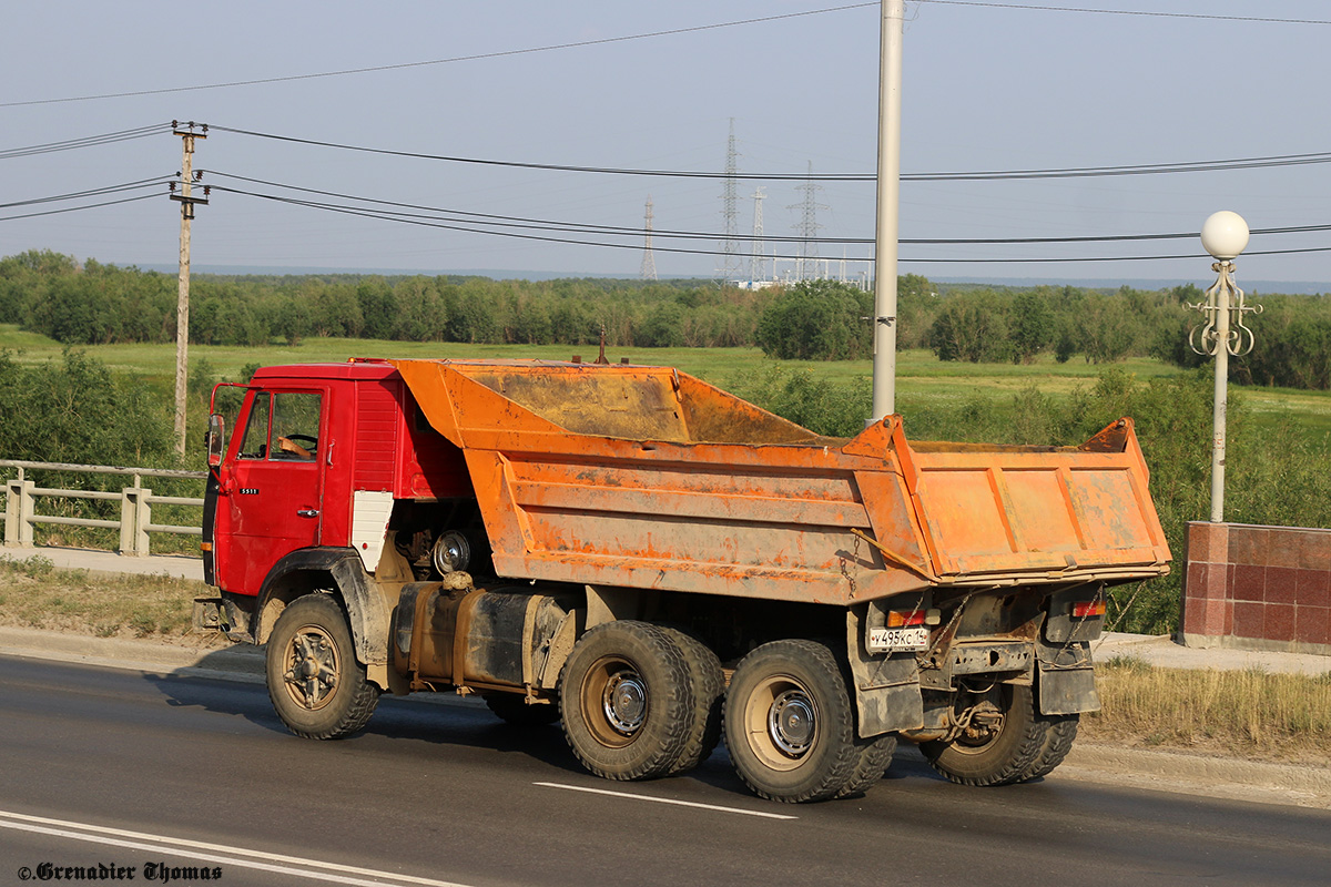 Саха (Якутия), № У 495 КС 14 — КамАЗ-5410