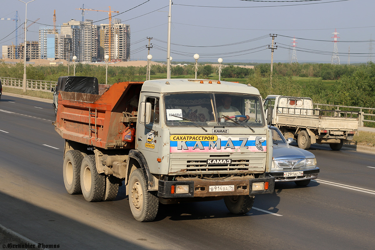 Саха (Якутия), № В 914 ВА 14 — КамАЗ-55111-02 [55111C]