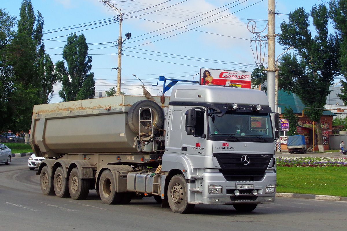 Саратовская область, № Т 804 ВН 64 — Mercedes-Benz Axor 1840