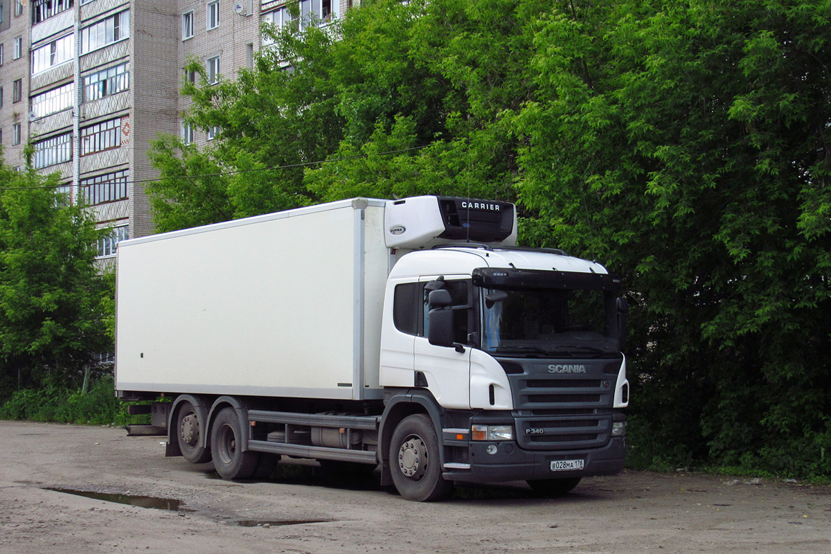 Ивановская область, № В 028 МА 178 — Scania ('2004) P340