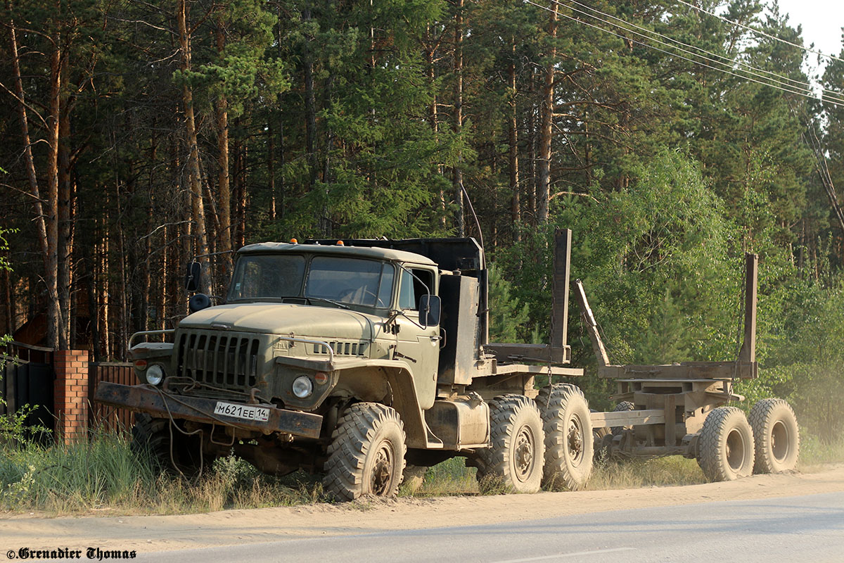 Саха (Якутия), № М 621 ЕЕ 14 — Урал-4320-01