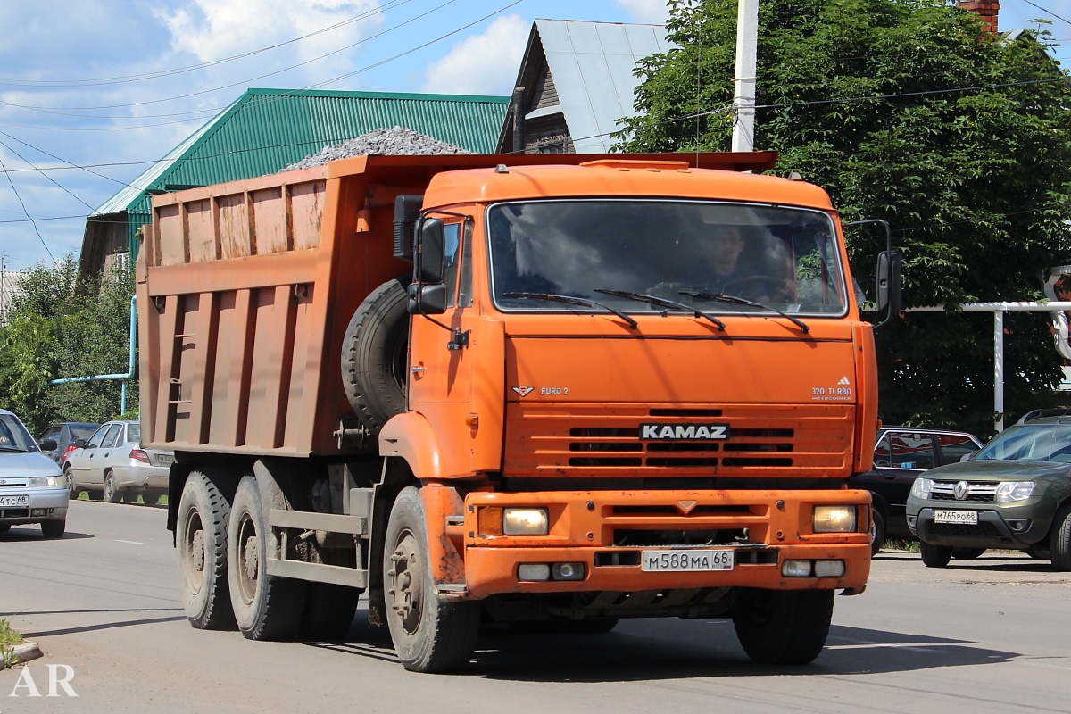 Тамбовская область, № М 588 МА 68 — КамАЗ-6520 [652000]