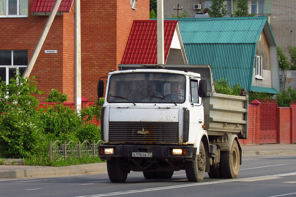 Ивановская область, № А 116 ОЕ 37 — МАЗ-555102