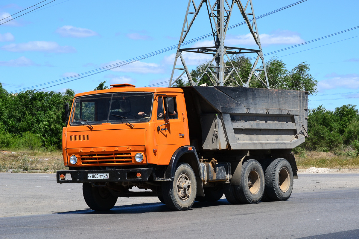 Волгоградская область, № У 805 МУ 34 — КамАЗ-5511