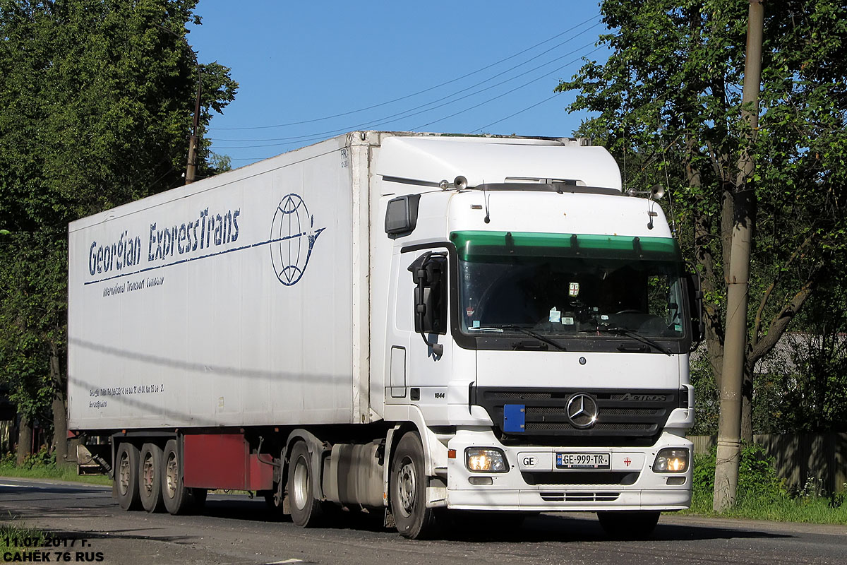 Грузия, № GE-999-TR — Mercedes-Benz Actros ('2003) 1844