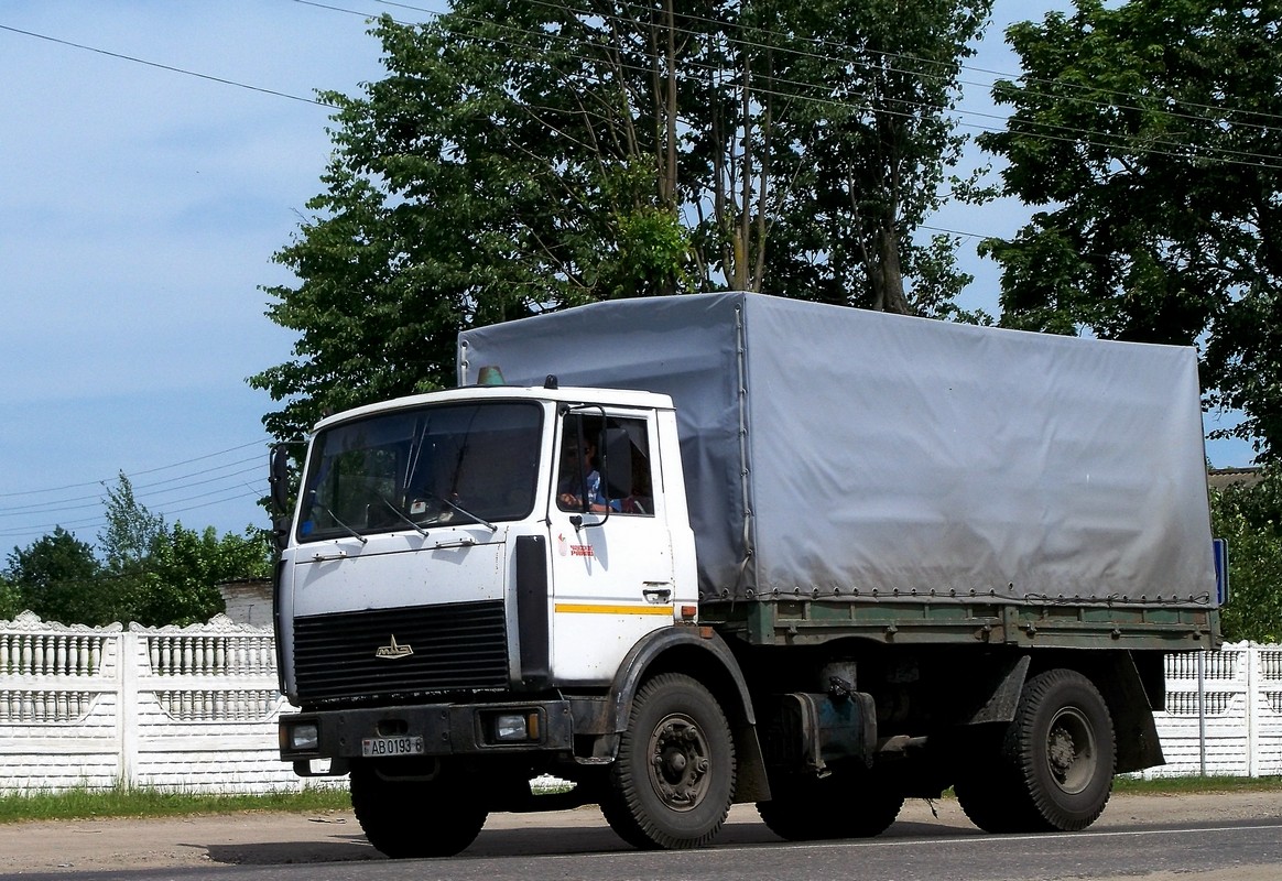 Могилёвская область, № АВ 0193-6 — МАЗ-5337 (общая модель)