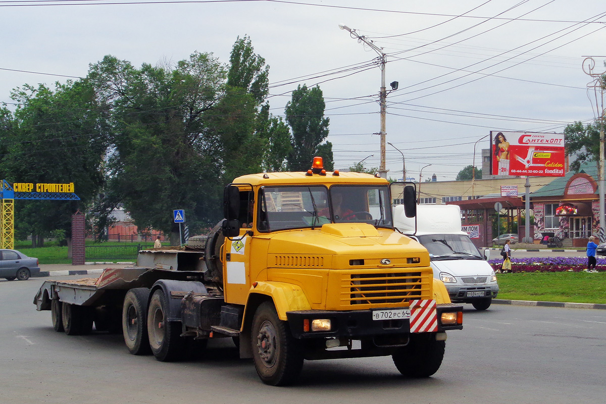 Саратовская область, № В 702 РС 64 — КрАЗ-64431