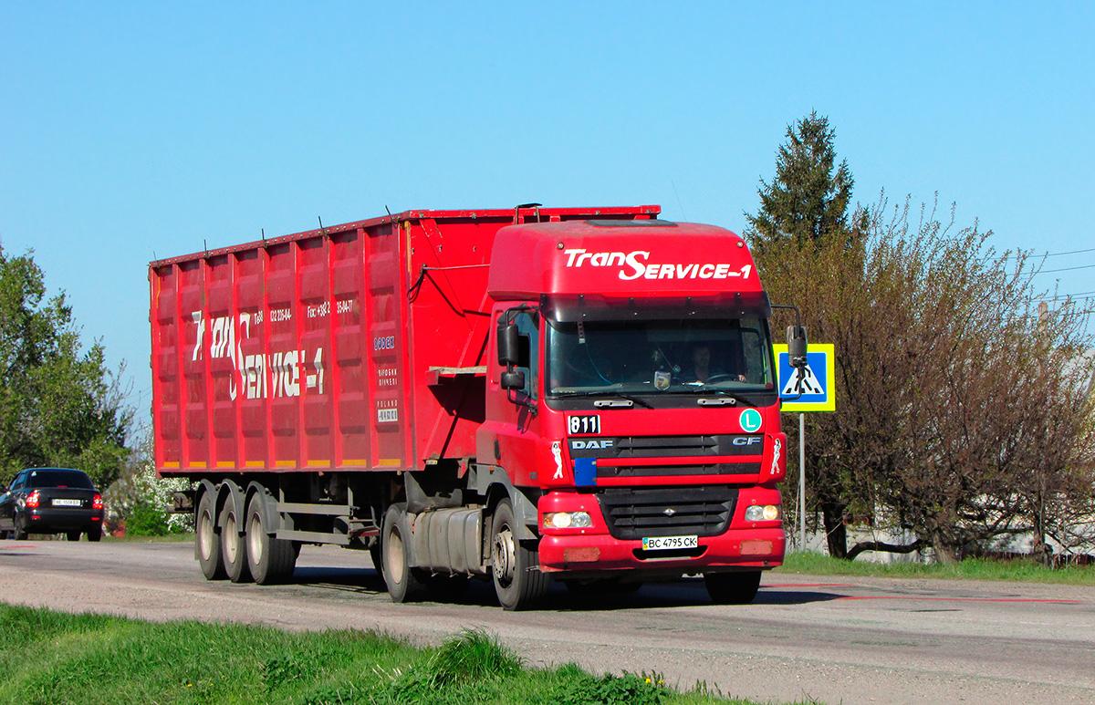 Львовская область, № 811 — DAF CF85 FT