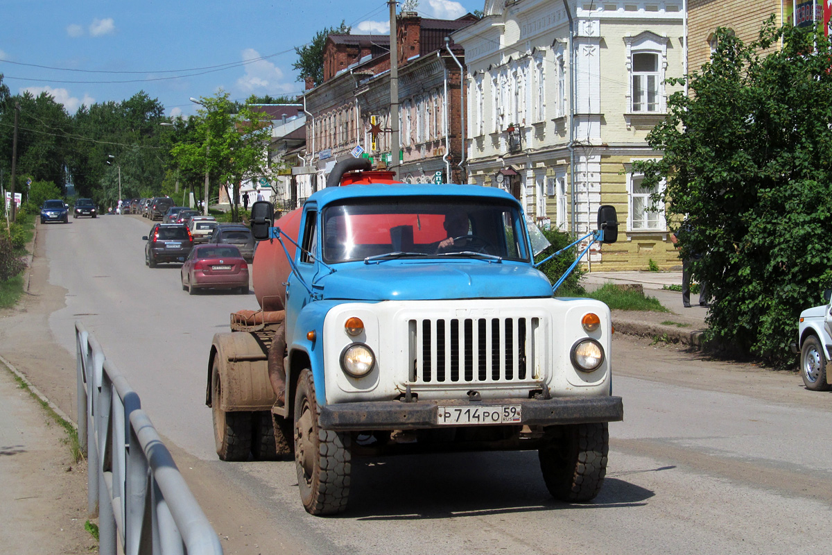 Пермский край, № Р 714 РО 59 — ГАЗ-53-19