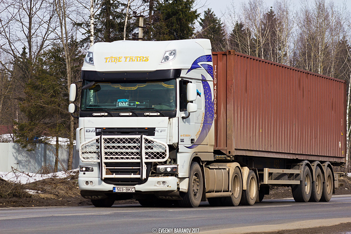 Эстония, № 503 BKC — DAF XF105 FTS