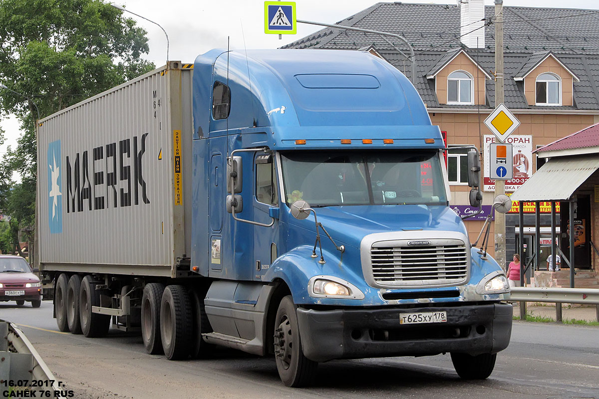 Санкт-Петербург, № Т 625 ХУ 178 — Freightliner Columbia