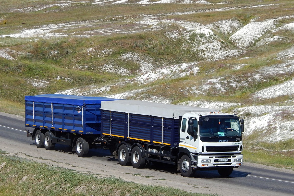 Белгородская область, № Е 570 МК 82 — Isuzu Giga CYZ