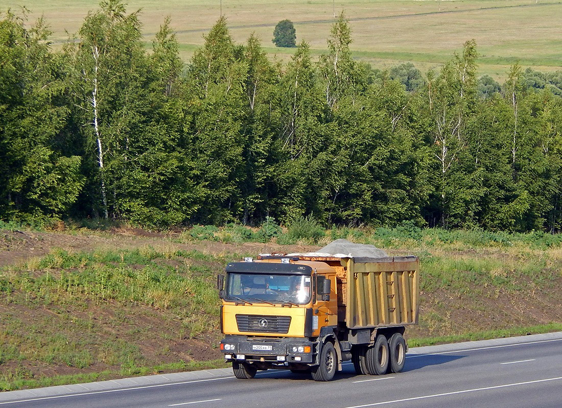 Белгородская область, № Н 200 АВ 31 — Shaanxi Shacman F2000 SX325x