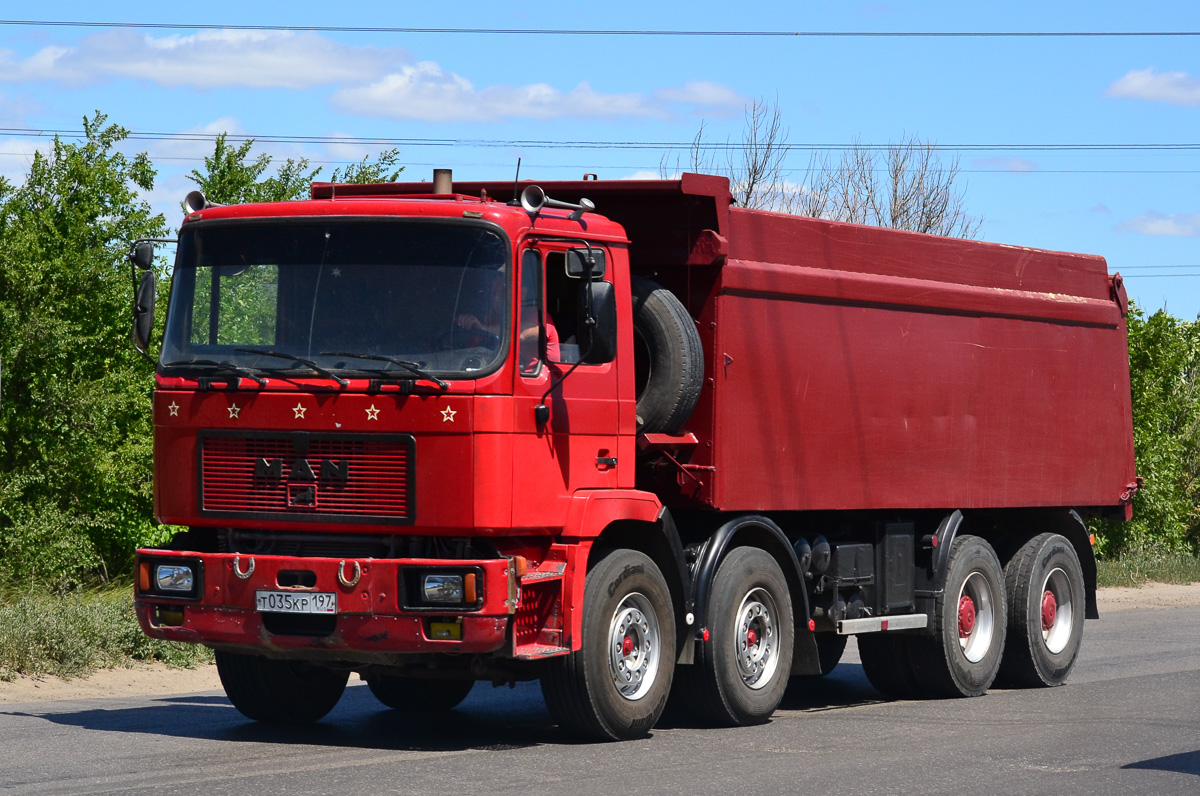 Волгоградская область, № Т 035 КР 197 — MAN F90 (общая модель)