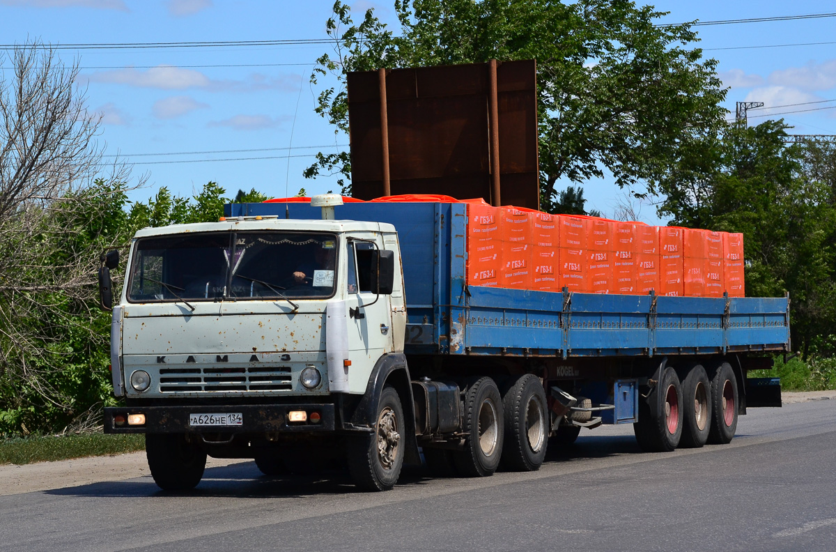 Волгоградская область, № А 626 НЕ 134 — КамАЗ-54112