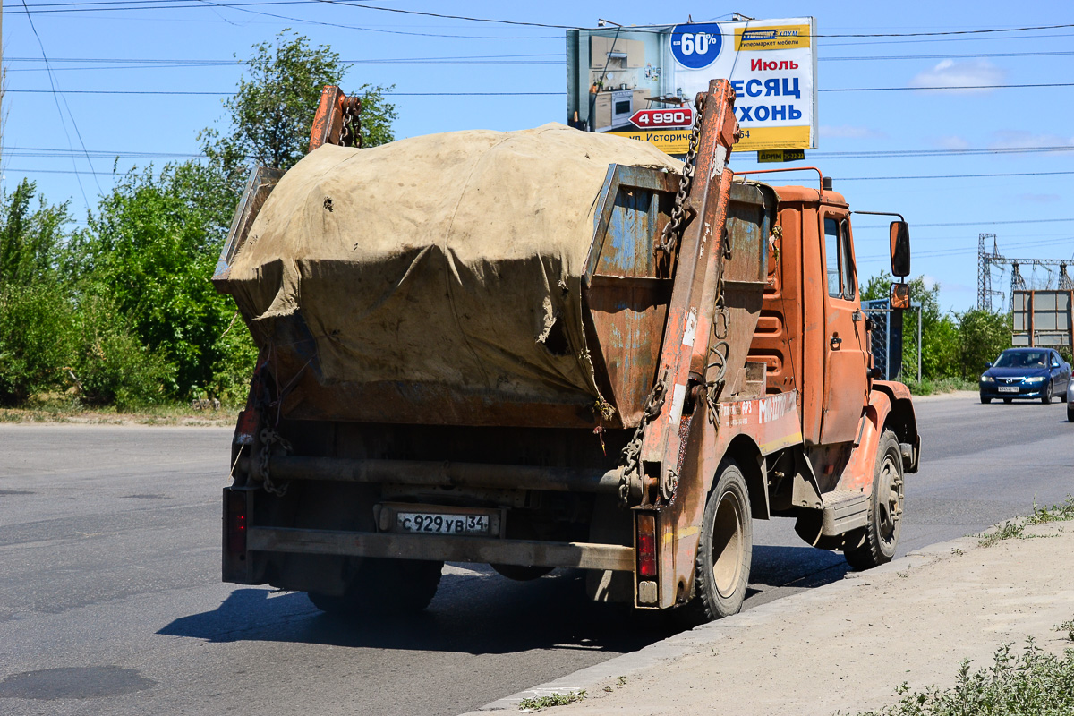 Волгоградская область, № С 929 УВ 34 — ЗИЛ-432932