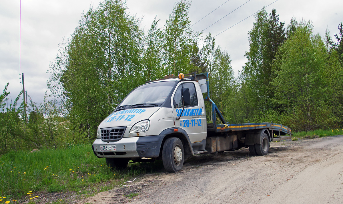 Карелия, № М 283 НХ 10 — ГАЗ-33104 "Валдай"