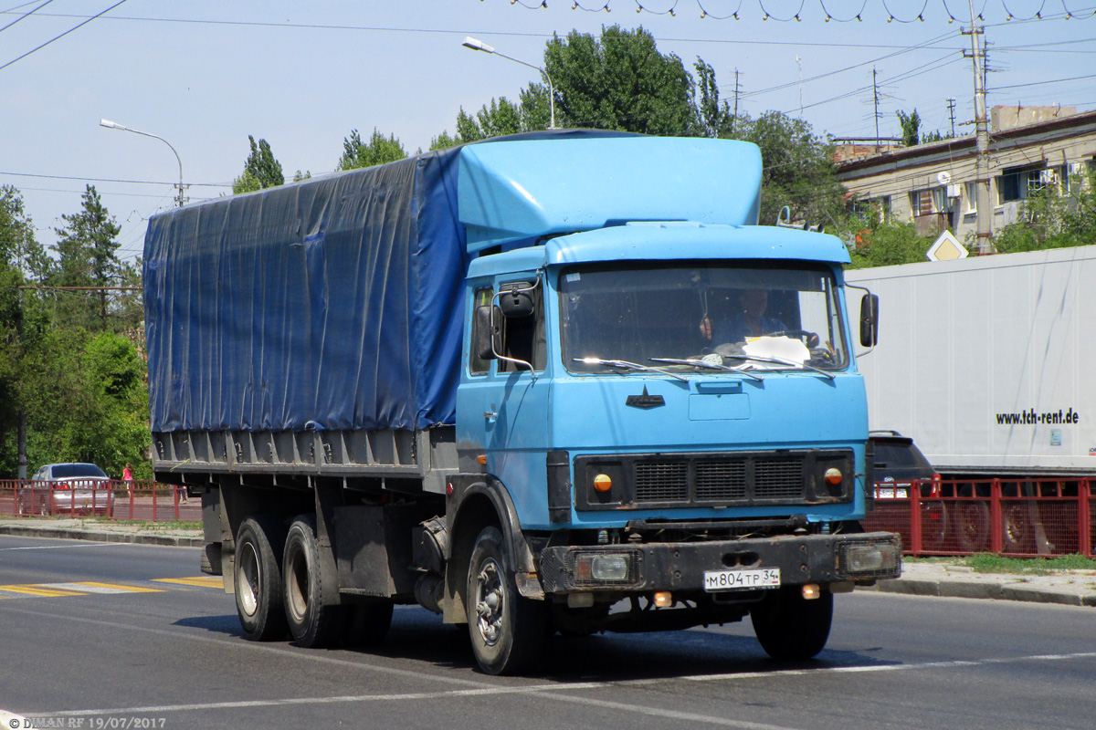 Волгоградская область, № М 804 ТР 34 — МАЗ-6303 (общая модель)