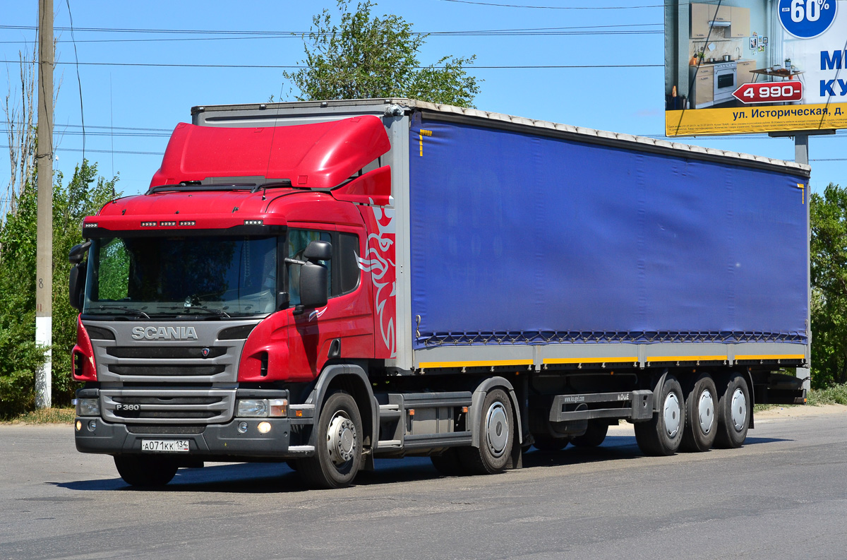 Волгоградская область, № А 071 КК 134 — Scania ('2011) P360