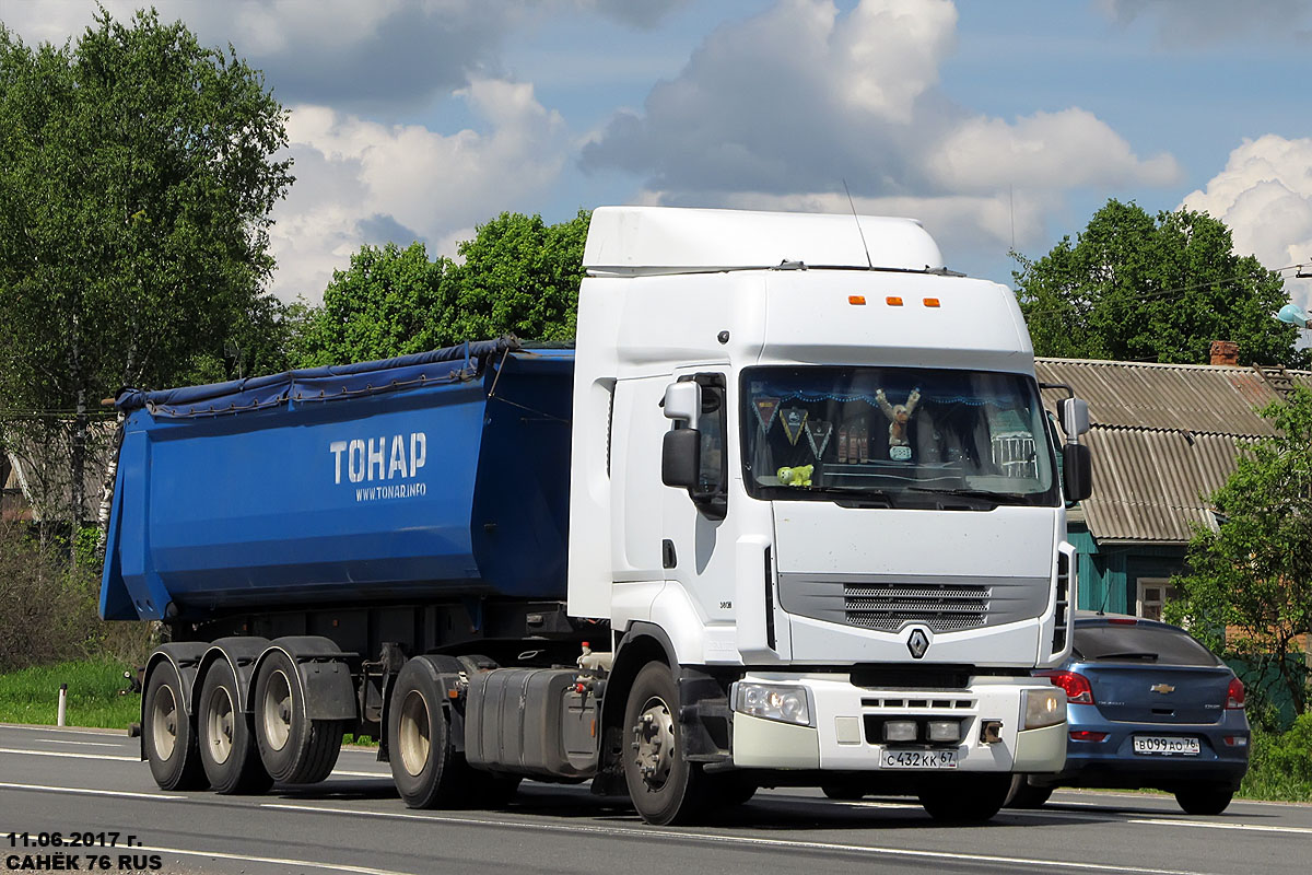 Смоленская область, № С 432 КК 67 — Renault Premium ('2006)