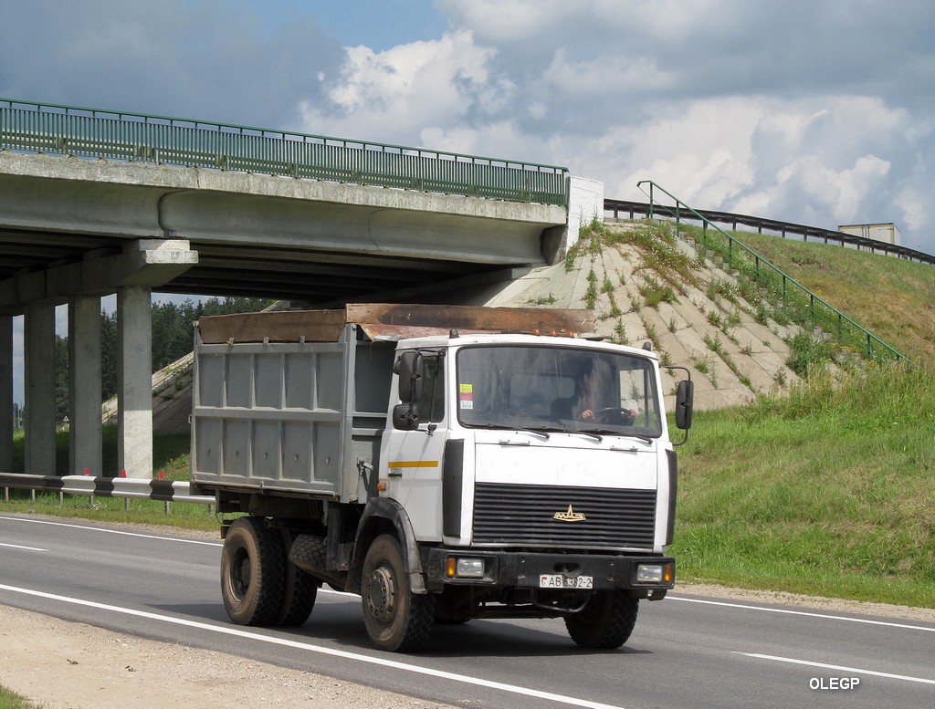 Витебская область, № АВ 6382-2 — МАЗ-5551 (общая модель)